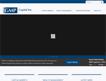 Tablet Screenshot of gmpcapital.com